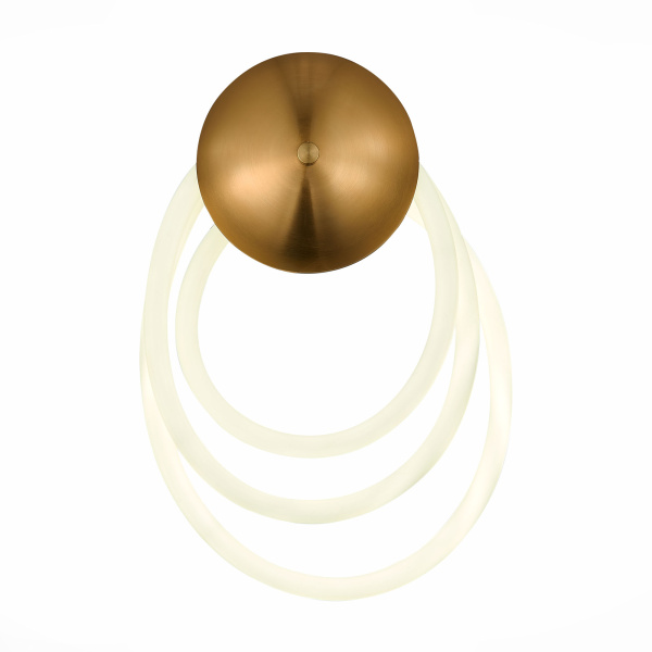 ST LUCE  SL6102.311.30 Светильник настенный Латунь/Белый LED 1*30W 4000K