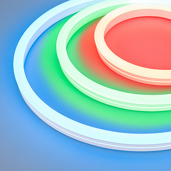 Arlight Герметичная лента MOONLIGHT-5000S-SIDE-5060-84-24V RGB (12х24mm, 12W, IP68) (12 Вт/м, IP68) 029800