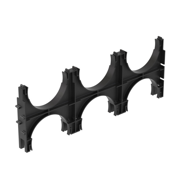 DKC Держатель расстояния (кластер) для двустенных труб с фиксацией, д.110мм,тройной