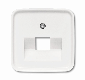 ABB BJE Reflex Накладка 1-й ТЛФ и комп розетки наклонной (мех 213/16) 2CKA001753A8394