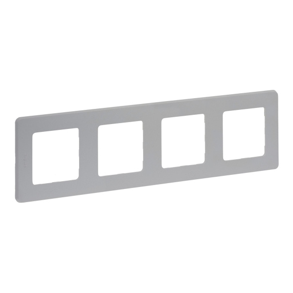 Купить Legrand INSPIRIA Алюминий Рамка - 4 поста 673962