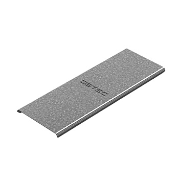 OSTEC Крышка к ответвителю Т-образному вертикальному боковому к лотку 400, толщ. 1,0 мм, Сендзимир цинк