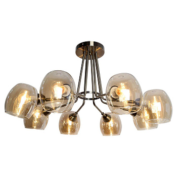 Lussole Комплект GRLSP-8185 (Светильник LSP-8185, Лампа светодиодная E14 8 шт.)