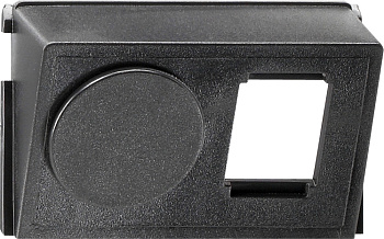 Gira Вставка для Modular Jack/Western Jack AMP/Radiall двойная 005300