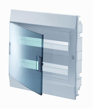 ABB Mistral41 Бокс в нишу 24М зеленая дверь (без клемм) 1SLM004100A1205