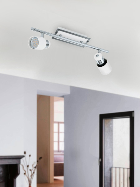 Eglo 92085 Светодиодный спот DAVIDA, 2X5W (LED), IP20 Купить Eglo 92085 Светодиодный спот DAVIDA, 2X5W (LED), IP20