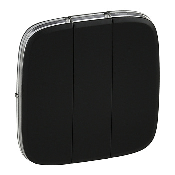 Legrand Valena ALLURE Антрацит Клавиша 3-ая 755038