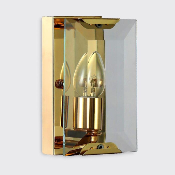 Купить Ambrella Настенный светильник TR5157 GD/CL золото/прозрачный E14/1 max 40W 210*130*100