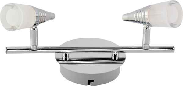 Horoz Electric 036-005-0003 Светодиодный св-к потолочный 2*5W 4000K Хром HRZ00000428