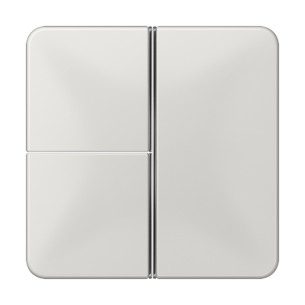 JUNG 3-клавишная накладка для пульта КNX, светло-серая, для серии СD CD403TSALG