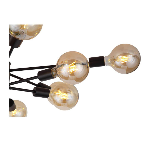 Купить Evoluce SL419.402.12 Люстра потолочная Черный/Белый E27 12*60W