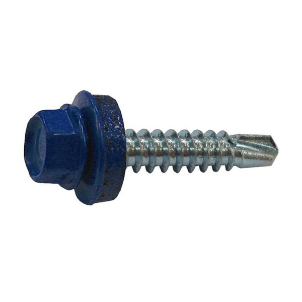 Купить Tech-Krep Саморез КР св. 4,8х35 RAL 5005 (насыщ. синий) (60 шт) - коробка с ок 112381