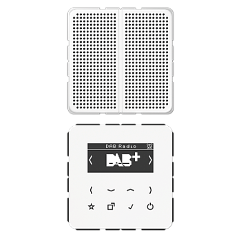 JUNG Цифровое радио DAB, белый DABCD1WW