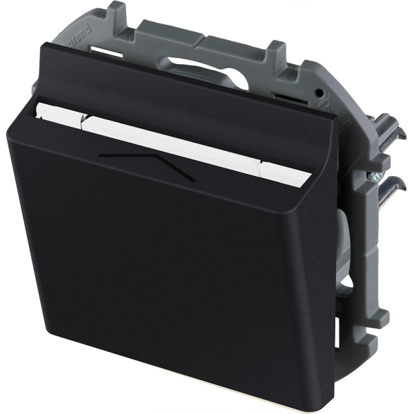 Купить Legrand INSPIRIA Антрацит Выключатель для гостиничных номеров 673803