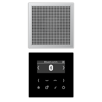 JUNG Цифровое радио DAB + с поддержкой Bluetooth, алюминий DABAL1BT