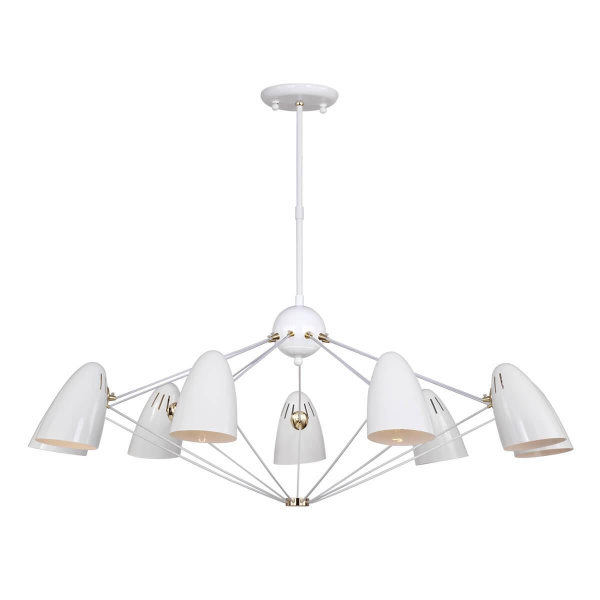 Favourite Humpen Золото/Белая Люстра 9*E14*40W 1758-9P