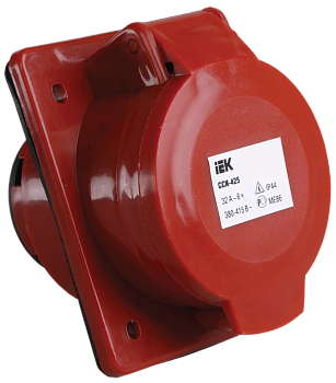 IEK Розетка 425 скрытая 3Р+Е+N 32А 380В IP44