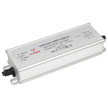 Arlight Блок питания ARPV-12250-A1 (12V, 21A, 252W) (IP67 Металл, 3 года) 031513