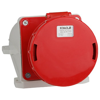 КЭАЗ Розетка для монтажа на поверхность 145-125А-6h-380AC-3P+PE+N-IP67