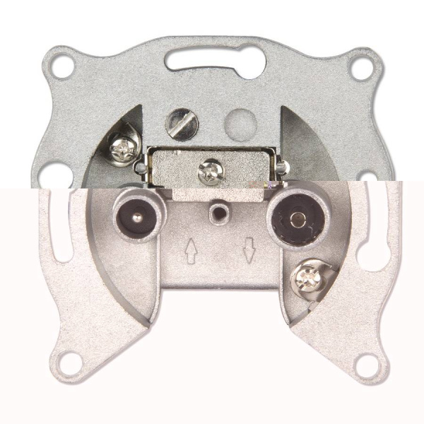 JUNG EcoProfi Мех Розетка TV-FM оконечная S2900