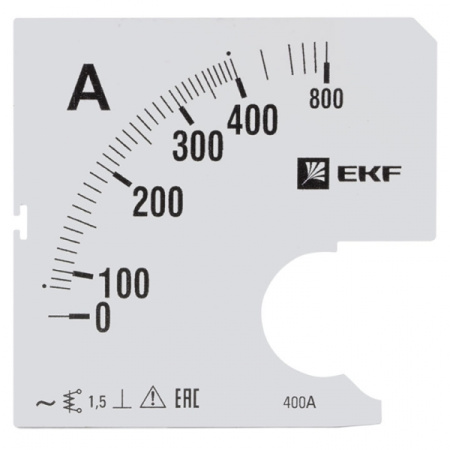 EKF PROxima Шкала сменная для A961 400/5А-1,5 s-a961-400