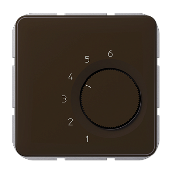 JUNG комнатный термостат, коричневый TRCD236BR