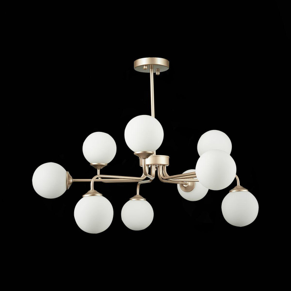 Купить ST LUCE 106203-09 Светильник подвесной Золото/Белый G9 LED 9*3W SLE106203-09