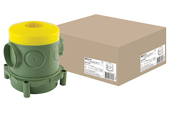 TDM Установочная коробка СП 82х80х91,5мм, для заливки в бетон, SQ1402-9004