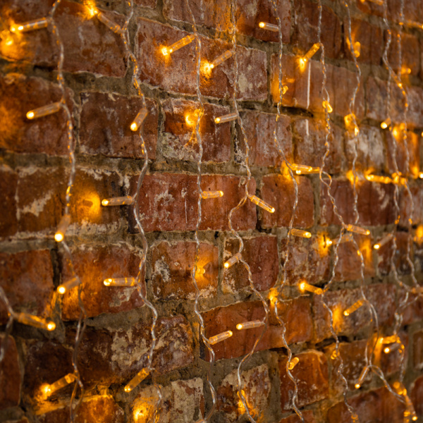 NEON-NIGHT Светов. занавес 2м светодиод. (LED) желтый 10Вт 220-230В 235-101