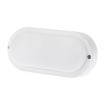 Светильник светодиодный пылевлагозащищенный ЖКХ-01 овал 12 Вт 1000 Лм IP65 177 мм 6500 K с датчиком движения Rexant 607-209