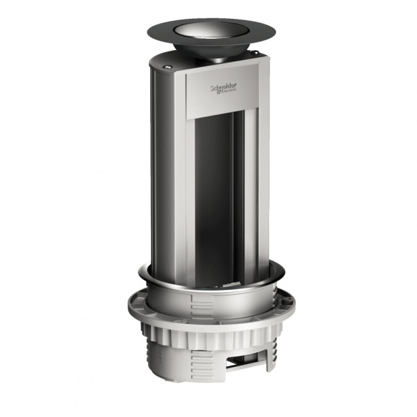 SE OptiLine 45 Блок розеточный выдвижной на 4 поста 45х45 ISM20401