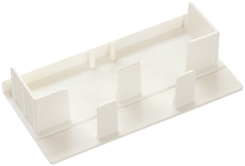 SPL Торцевая заглушка для кабель-каналов 100x50 белая (638035 - SPL - 100002S)