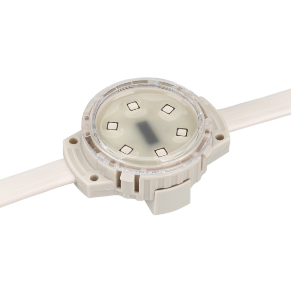 Купить Arlight Модуль управляемый SOLEX-DMX-3535-6-24V RGB 120deg (D40x16mm, 1.5W, IP67) (-) 028882