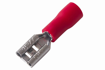 Клемма плоская изолированная гнездо - 5.6мм 0.5-1.5мм² (РПи-м 1.5-(4.8) / РПИм 1,25-5) Rexant 08-0412