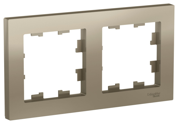 Купить Systeme Electric AtlasDesign Шампань Рамка 2-ая, универсальная