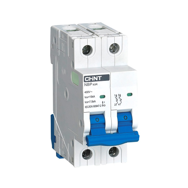 CHINT NBP-63R 2P 20A 15кА 8In (R) 352380 CHINT NBP-63R 2P 20A 15кА 8In (R) 352380
