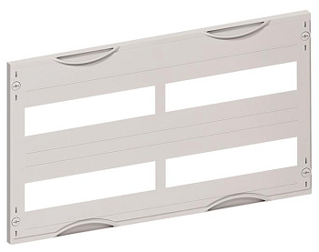 ABB Пластрон размером 300х500мм с прорезями 2 ряда, 2 рейки AS22