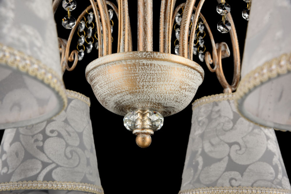 Freya Classic Lorette Белый с Золотом Потолочный светильник E14 40W FR2406-PL-08-WG Купить Freya Classic Lorette Белый с Золотом Потолочный светильник E14 40W FR2406-PL-08-WG