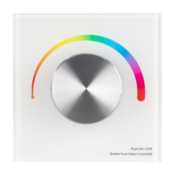 Купить Arlight Панель SMART-P5-RGB-G-IN White (3V, Rotary, 2.4G) (IP20 Пластик, 5 лет) 033756