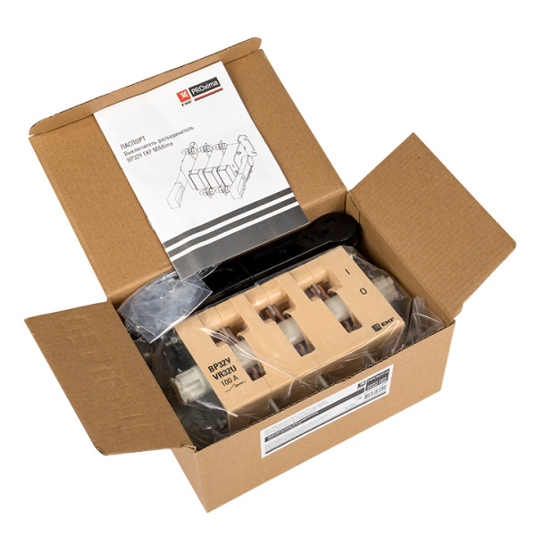 Купить EKF PROxima Выключатель-разъединитель ВР32У-31В31250 100А 1 направ. с д/г камерами съемная левая/правая рукоятка MAXima