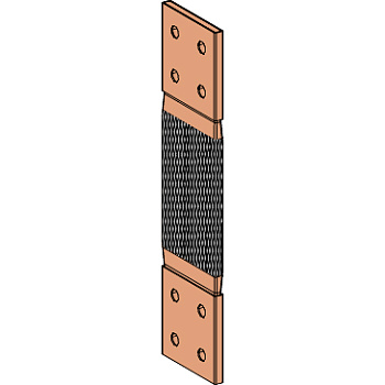 SE Canalis Соединительная плетеная шина L400 8 отверстий ерстий (KTB0000YT1)