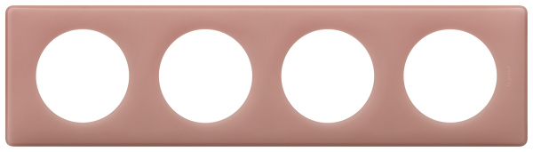 Legrand Celiane Перкаль розе Рамка 4-я (2+2+2+2 мод) 066764