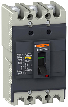 SE EasyPact EZC 100H Автоматический выключатель 3P/3Т 40A 30кA/380В EZC100H3040 SE EasyPact EZC 100H Автоматический выключатель 3P/3Т 40A 30кA/380В EZC100H3040