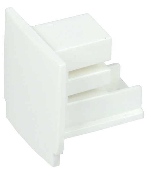 IEK LIGHTING PRO Заглушка для трехфазного шинопровода белая LPK0D-ZGL-3-K01