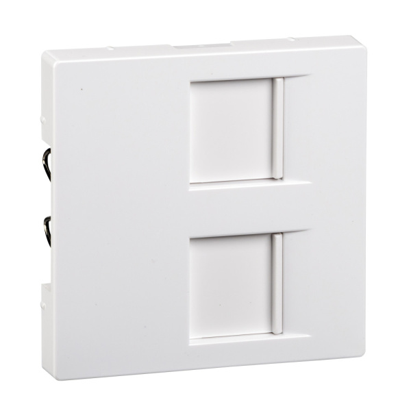 SE Merten SM Бел Актив Центральная плата 2-ая для модулей штепсельных разъемов с пылезащ. шторками MTN4562-0325