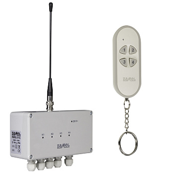Zamel Комплект-сетевой радиовыключатель 4-канальный RWS-311C/Z