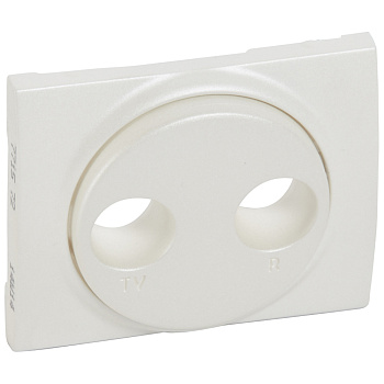 Legrand Galea Life Жемчуг Накладка TV-FM розетки 771572