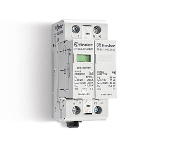 Finder УЗИП тип 2 (1 варистор/разрядник + 1 разрядник) 7P4282751020