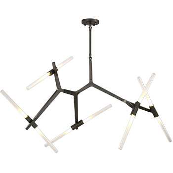 Kink Light 07531-10,19 Люстра Никс черный w107*53 h53-93 G9 10*5W (Led) (лампами не комплектуется)