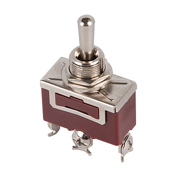 Тумблер 250V 10А (3c) (ON)-OFF-(ON) однополюсной Rexant 36-4152